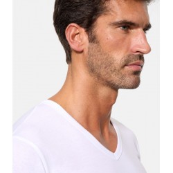 CAMISETA M/C, CUELLO V, HOMBRE, Abanderado