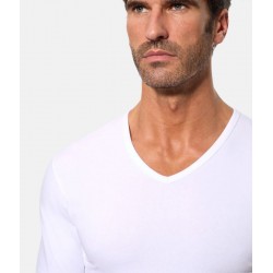 CAMISETA M/C CUELLO V, TEJIDO REGUL´ACTIV, HOMBRE, Abanderado