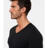 CAMISETA M/C CUELLO V, TEJIDO REGUL´ACTIV, HOMBRE, Abanderado