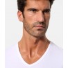 CAMISETA M/L, CUELLO V, TEJIDO REGUL´ACTIV, HOMBRE, Abanderado