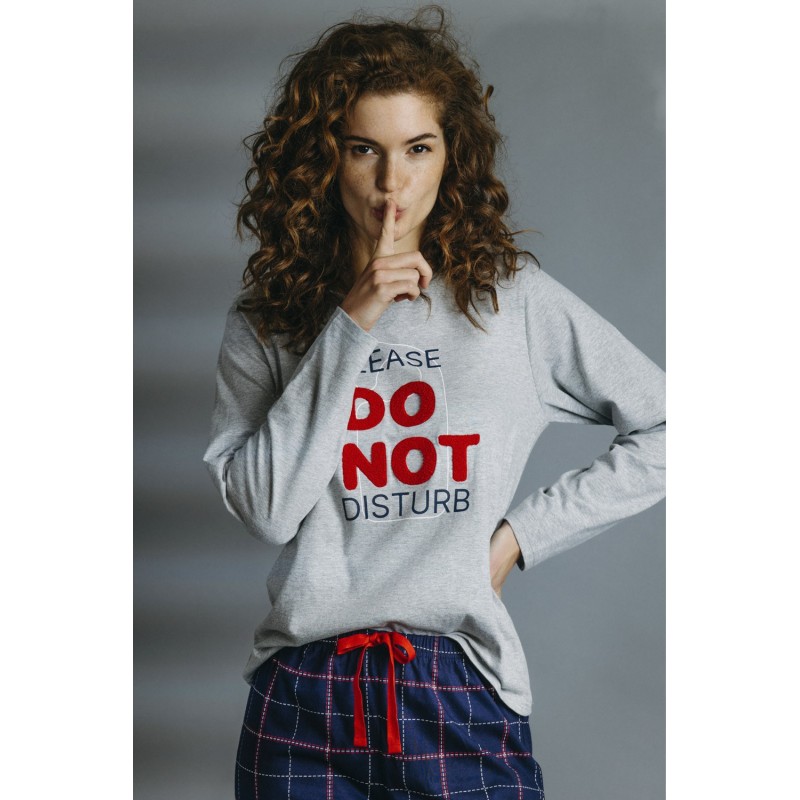 PIJAMA MUJER DO NOT DISTURB, Admas